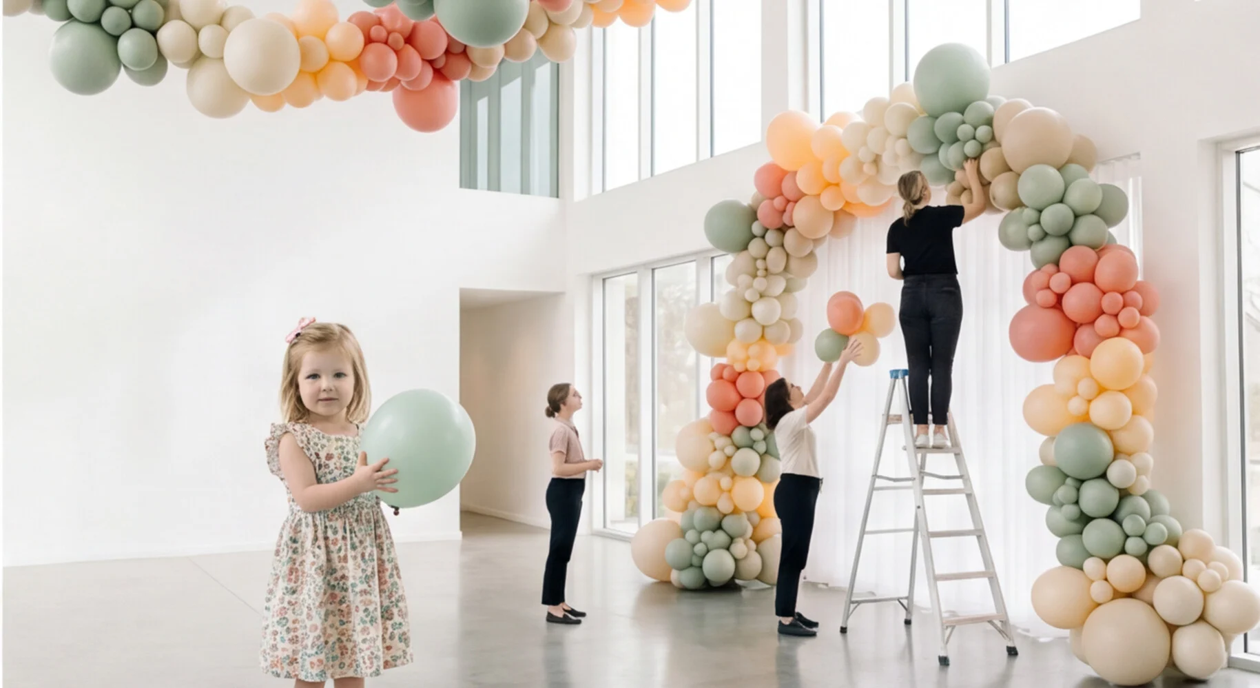 Ballon-Dekoration für Events von Ballon Taxi Düsseldorf