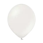 Latexballon Metallic – Weiß | Perle