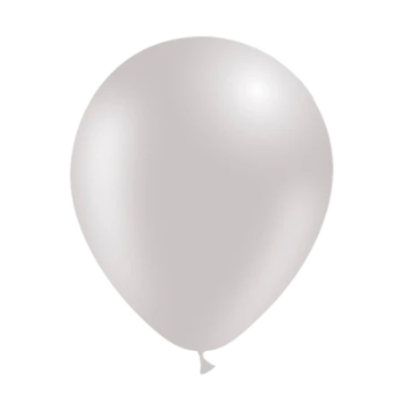 Dünenfarbener Pastell-Latexballon in klassischer Tropfenform