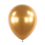 Latexballon Metallic – Gold | Bronzegold