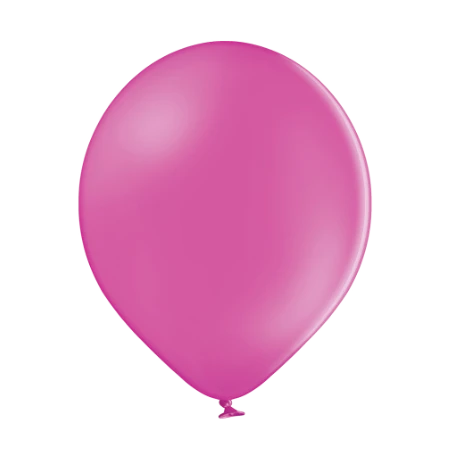 Rosa Pastell-Latexballon in klassischer Tropfenform