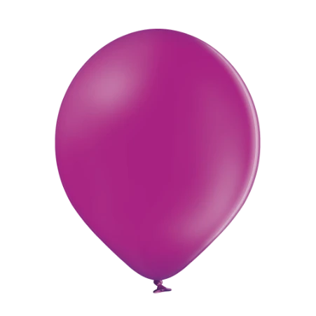 Traubenvioletter Pastell-Latexballon in klassischer Tropfenform