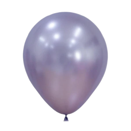 Latexballon in Tropfenform in Metallic Hell Amethyst