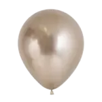 Latexballon Spiegelglanz – Champagner | Mirror-Effect