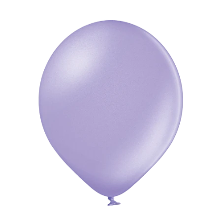 Latexballon in Tropfenform in Metallic Lavendel
