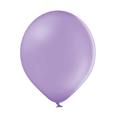 Lavendelfarbener Pastell-Latexballon in klassischer Tropfenform