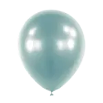 Latexballon Metallic – Blau | Pastellblau