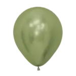 Latexballon Spiegelglanz – Grün | Limettengrün