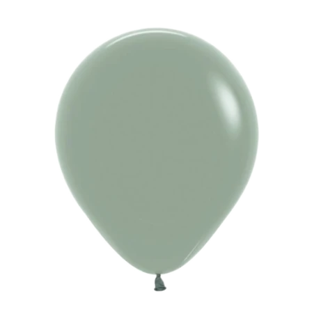 Dämmer-lorbeergrüner Pastell-Latexballon in klassischer Tropfenform