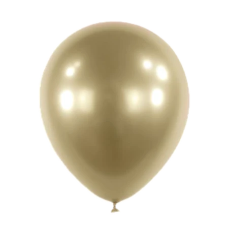 Latexballon in Tropfenform in Metallic Prosecco