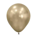 Latexballon Metallic – Gold | Goldstaub