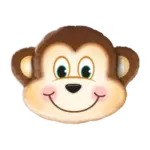 Airwalker Ballon – Affe | Frecher Figurenballon