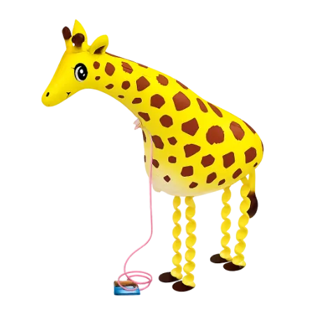 Airwalker-Folienballon in Form einer Giraffe