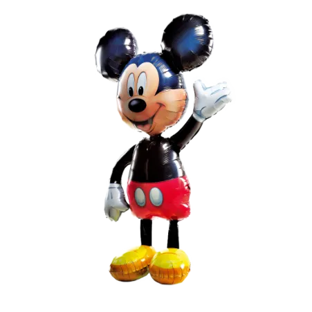Airwalker-Folienballon in Form von Micky Maus