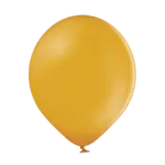 Latexballon Klassisch – Gelb | Honiggelb