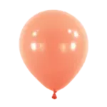 Latexballon Klassisch – Orange | Koralle hell