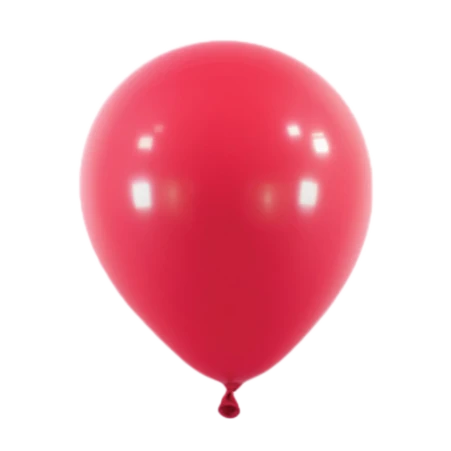 Beerfarbener Latexballon in klassischer Tropfenform