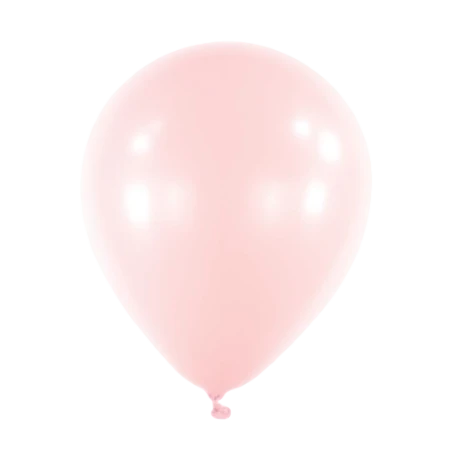 Latexballon in klassischer Tropfenform in Pink Rosé