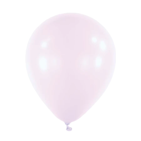 Fliederfarbener Latexballon in klassischer Tropfenform