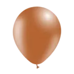 Latexballon Klassisch – Braun | Karamellbraun