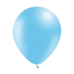 Latexballon Klassisch – Blau | Himmelblau