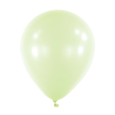 Honigtaugrüner Latexballon in klassischer Tropfenform