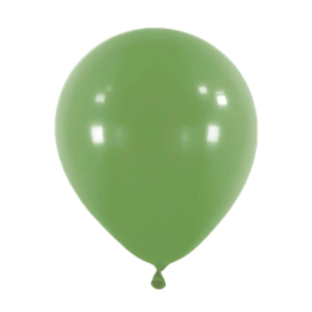 Eukalyptusgrüner Latexballon in klassischer Tropfenform