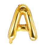 Folienballon Buchstabe – A | Gold