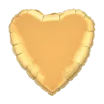 Folienballon Herz – Gold | Glänzend