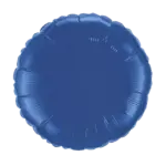 Folienballon Rund – Blau | Dunkelblau