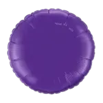 Folienballon Rund – Lila | Dunkellila