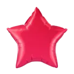 Folienballon Stern – Rot | Intensiv