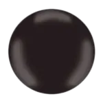 Latex-Kugelballon – Schwarz | Tiefschwarz