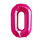 Folienballon Buchstabe – O | Pink