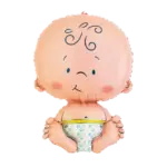 Folienballon Ganzkörperfigur – Baby mit Windel