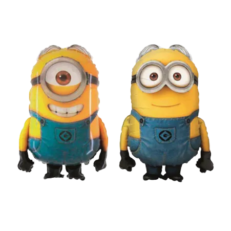 Zweiteiliges Folienballon-Set mit zwei Minions