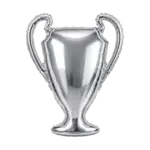 Folienballon Figur – Pokal Silber