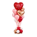 Ballonstrauß Organic Style – Valentinstag